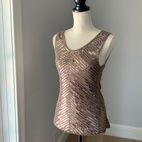 Tops - Sydney Joy beaded tank top